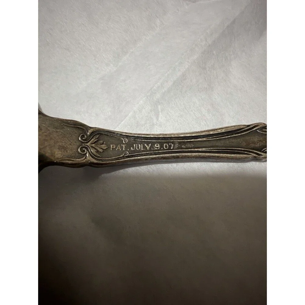 Antique 1907 Rogers AA Alhambra Silverplate Fruit Spoons Set of 5